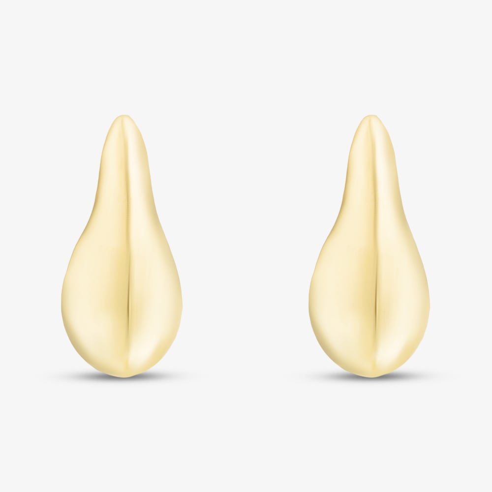 Gold Classic 9ct Yellow Gold Mini Teardrop Stud Earrings 1.55.9534
