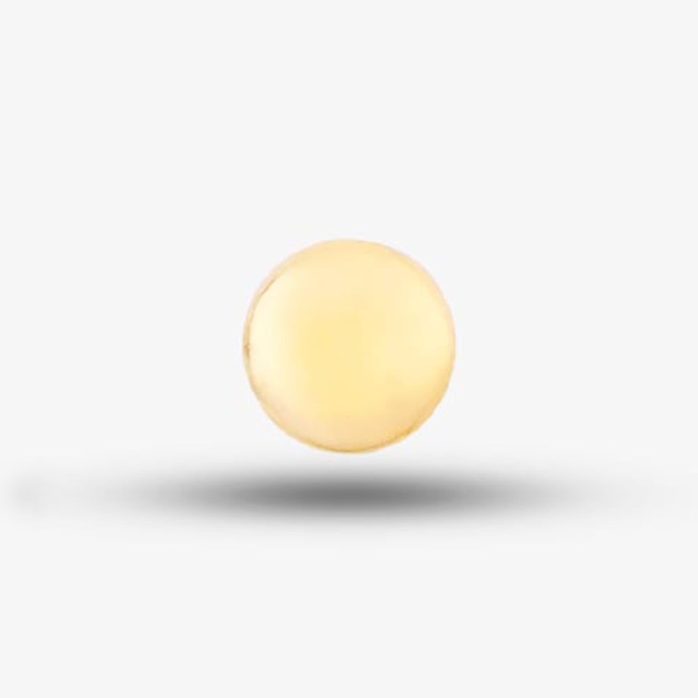 9ct Yellow Gold Ball Single Stud Earring SE068 (1X SINGLE EARRING)