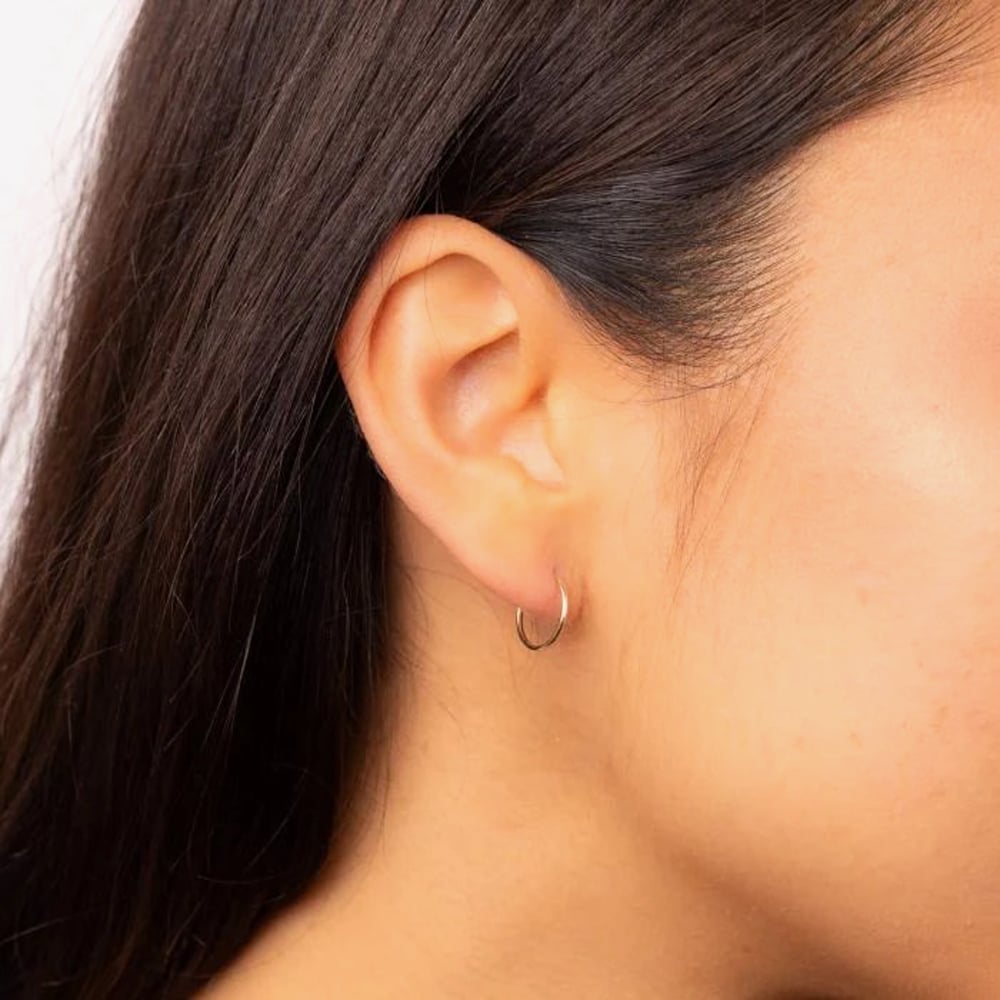 Gold Classic 9ct Yellow Gold Hoop Earrings GE2457