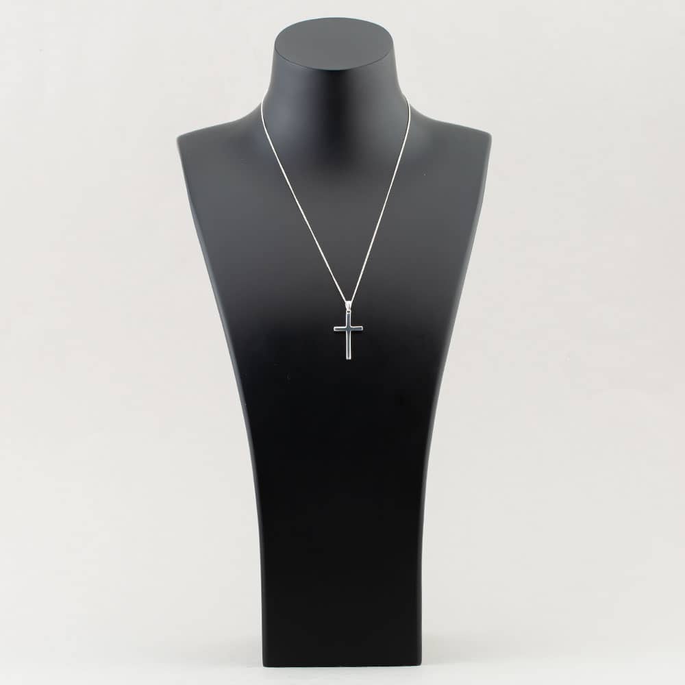 Sterling Silver Plain Cross Pendant 8.64.2871