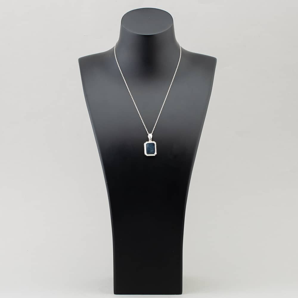 Engravables- Silver Plain Rectangular Locket P-31086