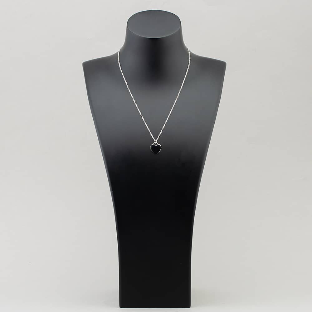 Silver Classic Mum To Be Heart Pendant Necklace THB001504