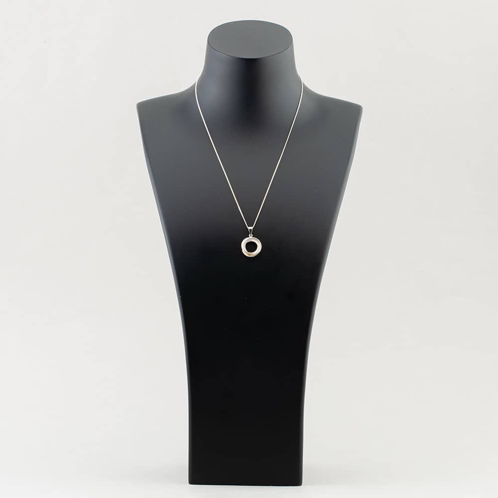 Silver Triple Ring Pendant 8.68.2379