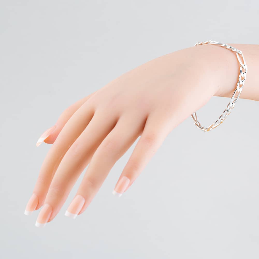 Sterling Silver 20cm Figaro Chain 8.25.1173