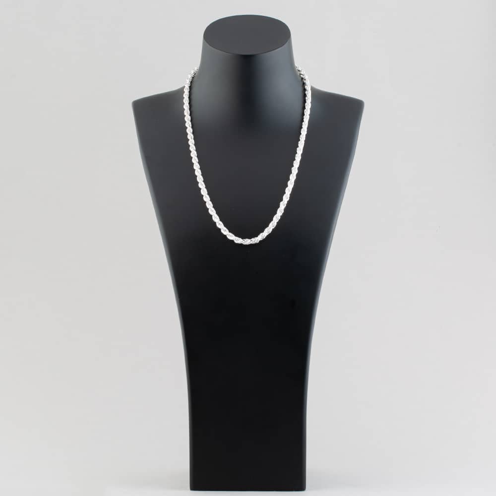 Silver Rope Chain SDCR-430-AG
