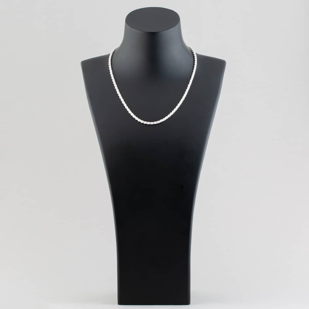 Silver Rope Chain SDCR-320-AG