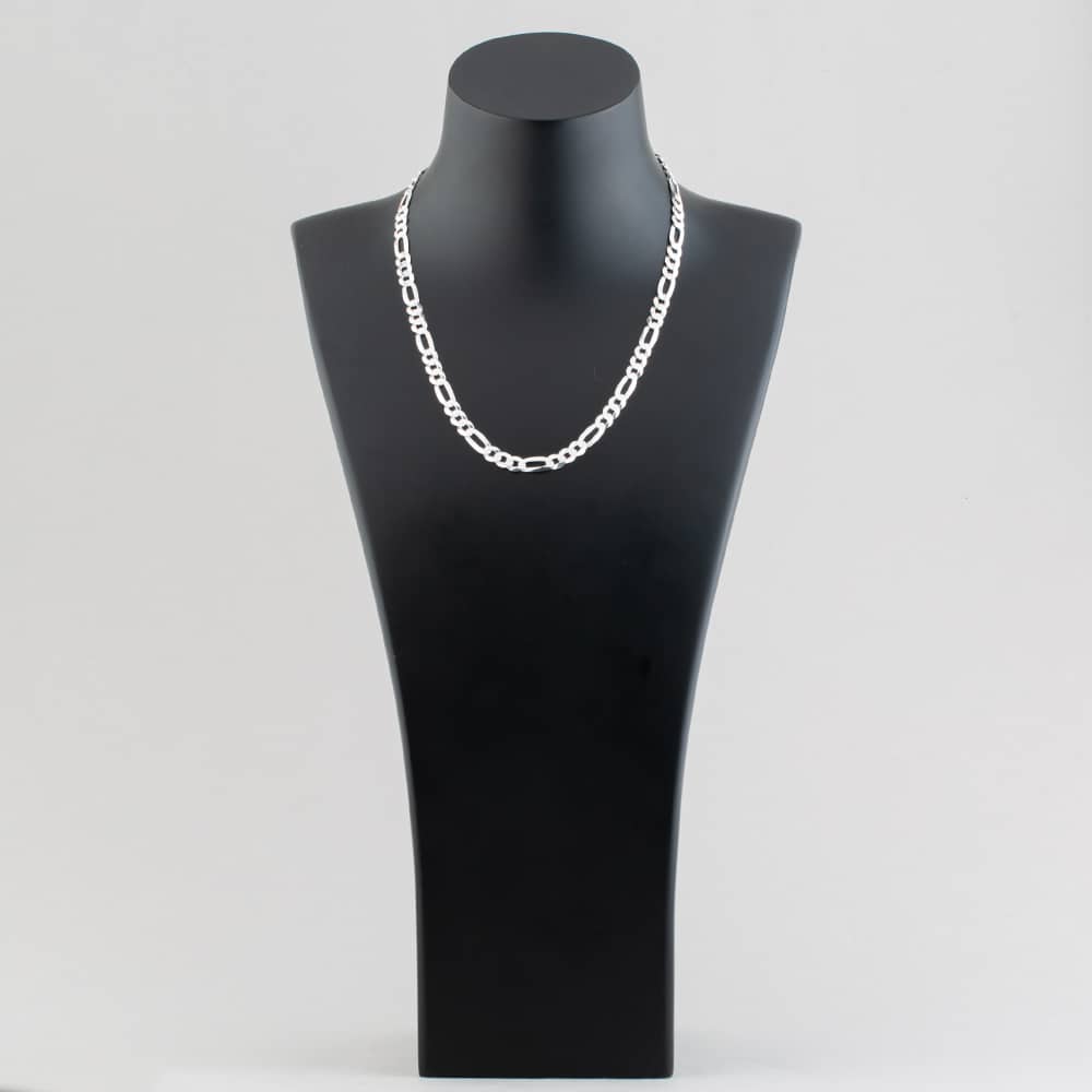 Silver Figaro Chain SFFP-630-AG