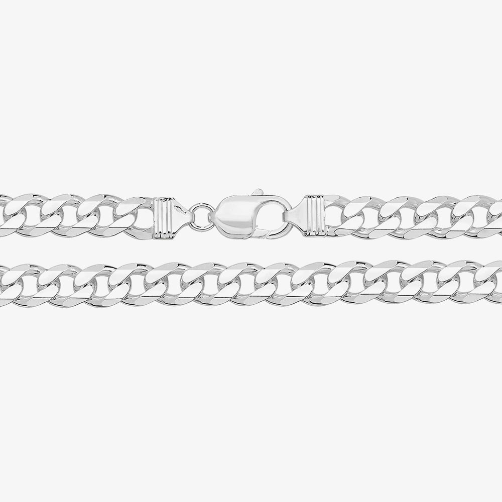 Silver 22 Inch Curb Chain G1004/22