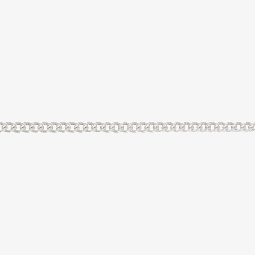 Silver Classic Sterling Silver 22 Inch Curb Chain S62C22