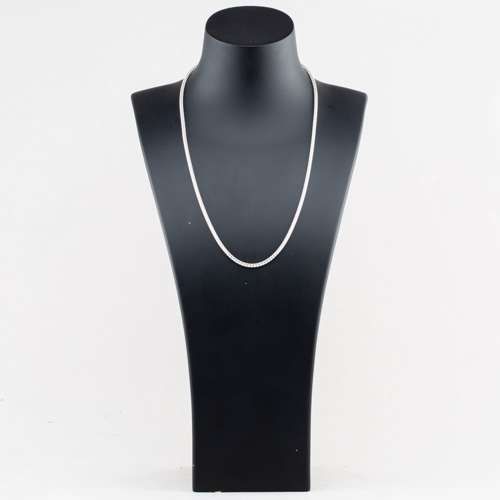 Fashionista Silver Sterling Silver 22 Inch Franco Chain S1036-22