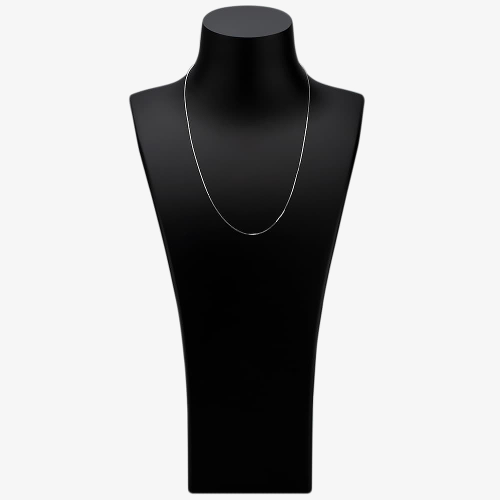 Sterling Silver 20 Inch Box Chain VD4DC080/0.50