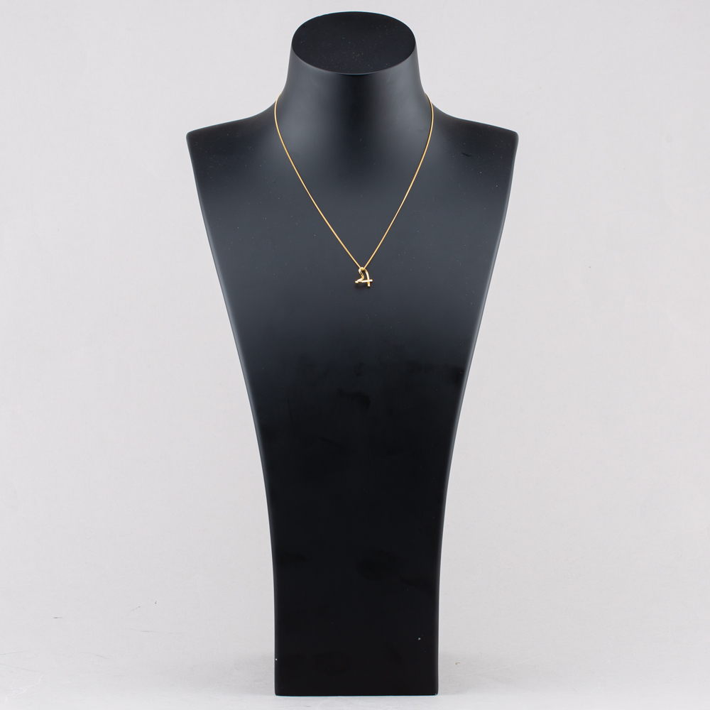 Yellow Gold Tone Plated Sterling Silver Twist Heart Pendant 016-34545/GP