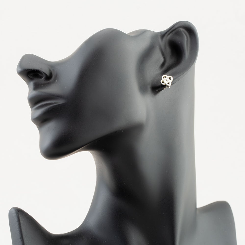 Sterling Silver Celtic Knot Stud Earrings 8.55.7199