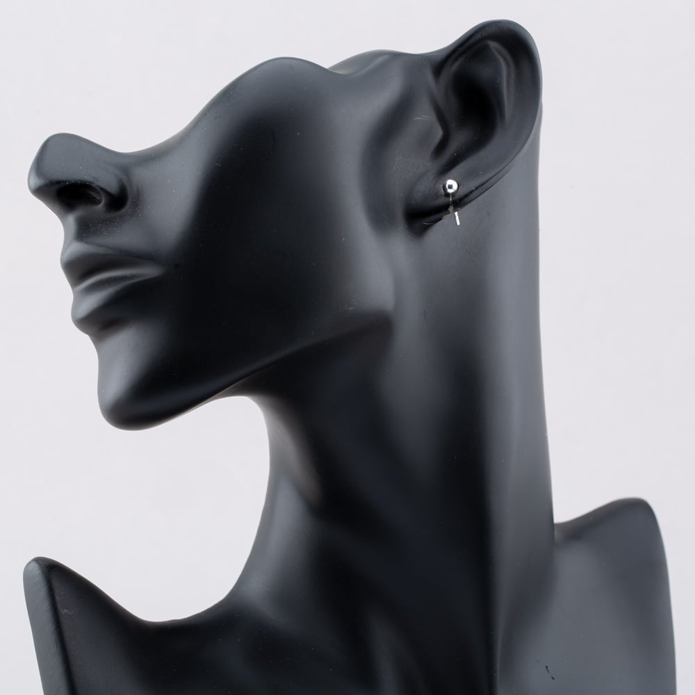 Sterling Silver 4mm Ball Stud Earrings S4002