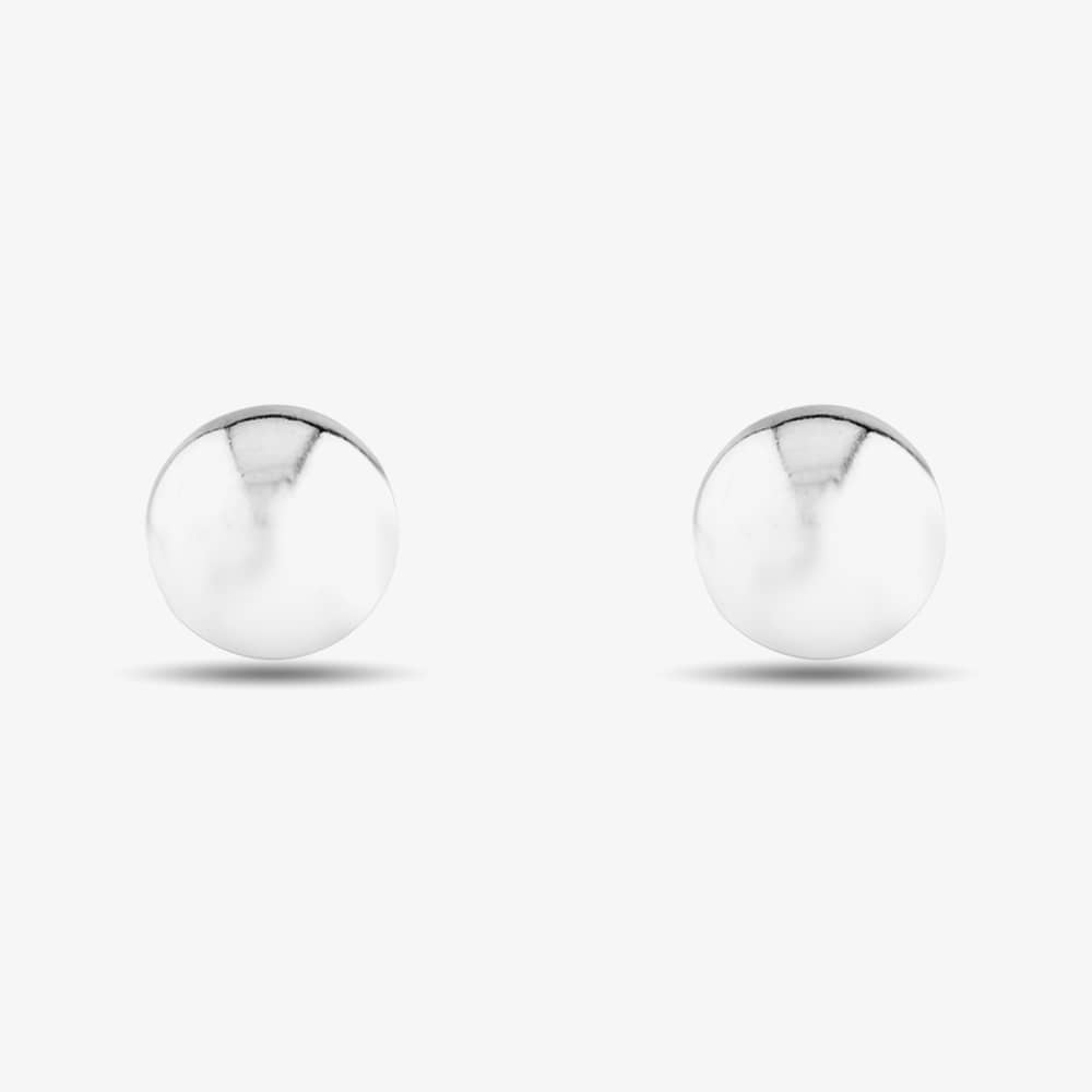 Sterling Silver 5mm Ball Stud Earrings 8.55.5779