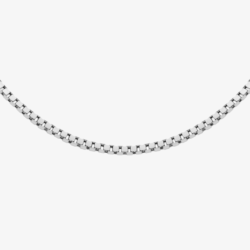Silver 20 Inch Fine Box Chain 8.16.0035