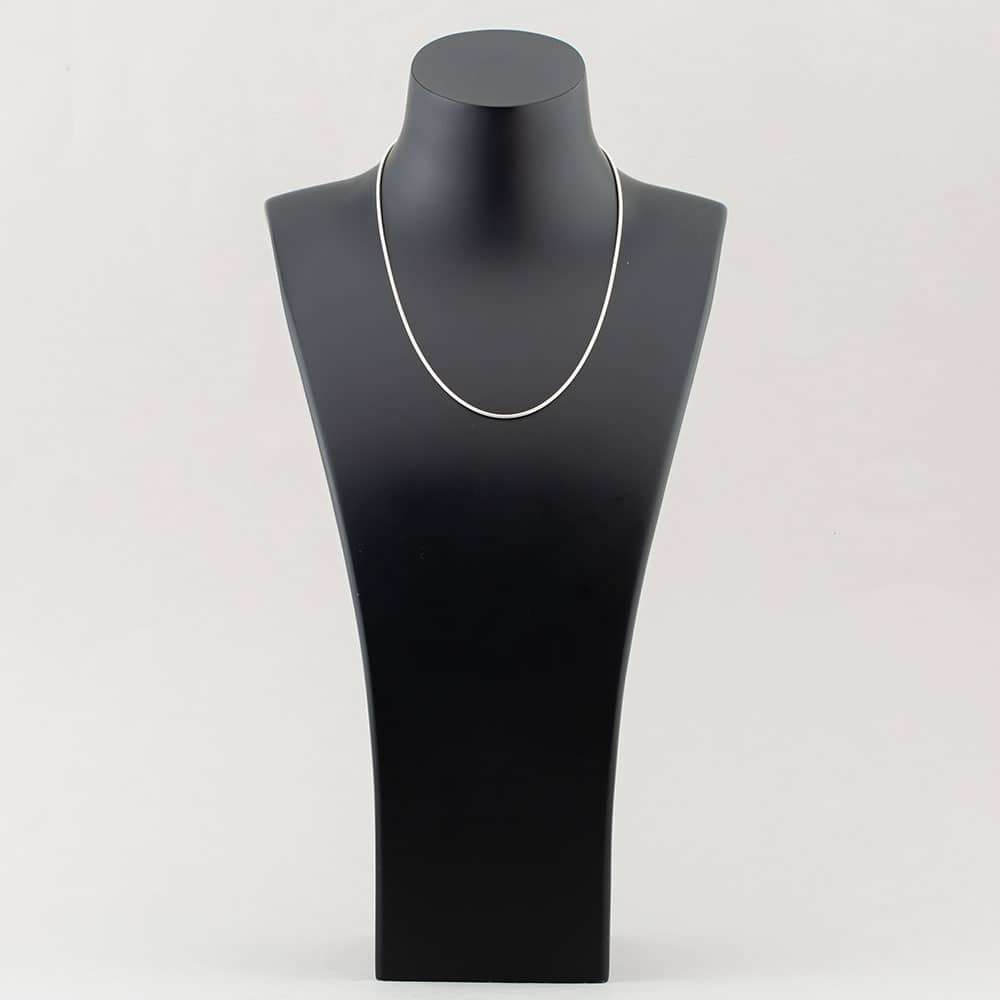 Silver 18 Inch Fine Round Snake Chain 8.10.3674