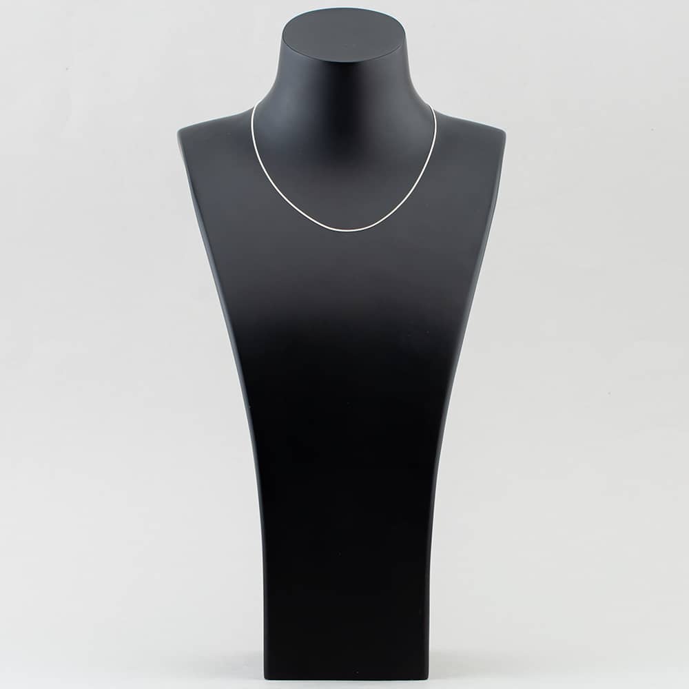 Sterling Silver 16-18 Inch Fine Curb Chain N2326