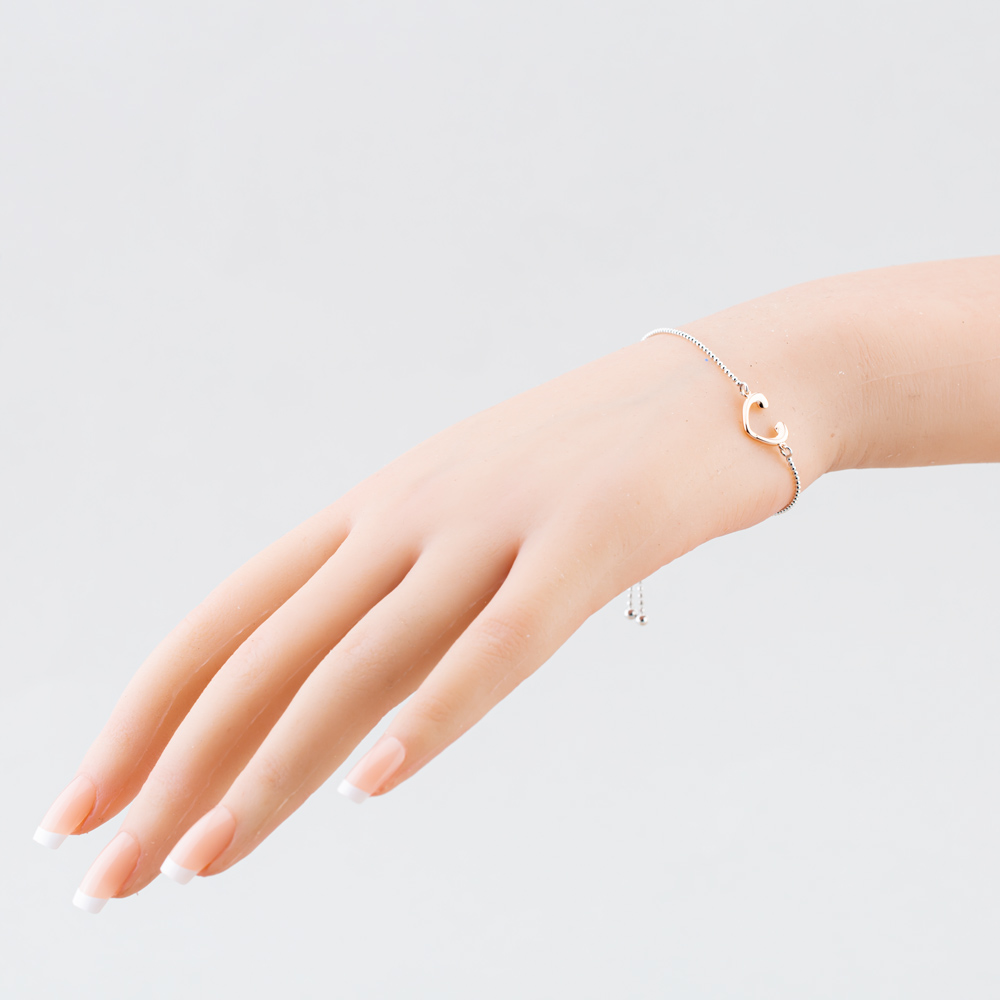 Rosa Lea Heart Sliding Bracelet AM-2THB0200006