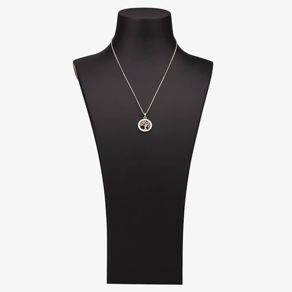 Rosa Lea Pave Tree Of Life Pendant BJ-P2989CRG0.5M