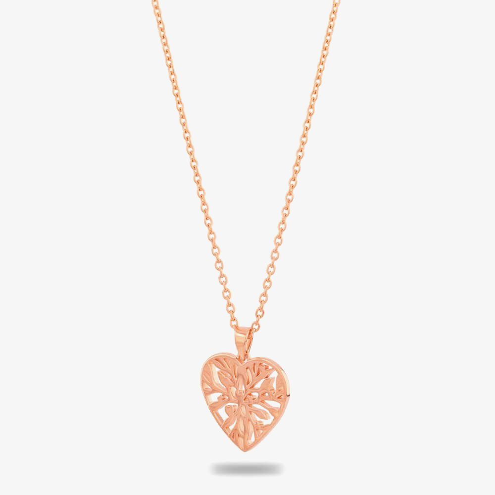 Rosa Lea Open Leaves Heart Jewellery Set AM-2THB010506 & AM-2THB010406