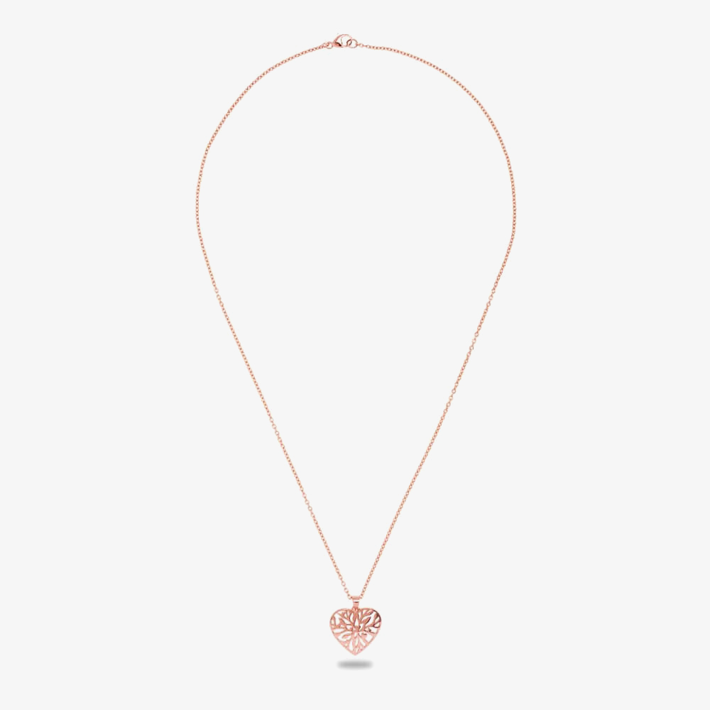 Rosa Lea Open Leaves Heart Jewellery Set AM-2THB010506 & AM-2THB010406