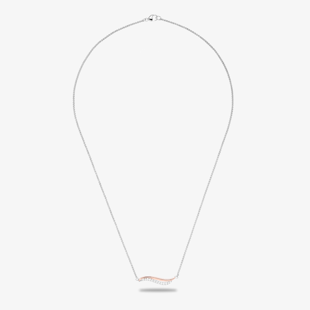 Rosa Lea Swirl Necklace AM-2THB018006