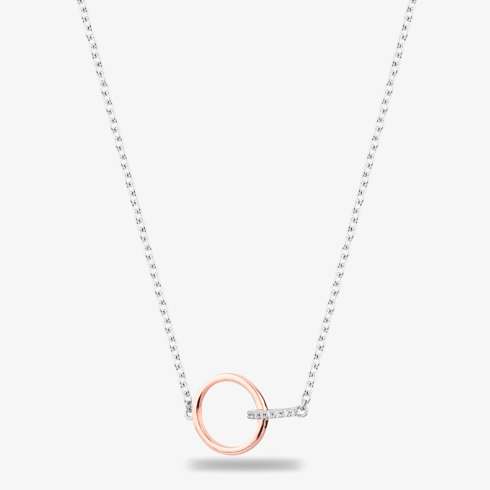 Product photograph of Rosa Lea Joined Circles Necklace Am-2thb019506 from The Jewel Hut