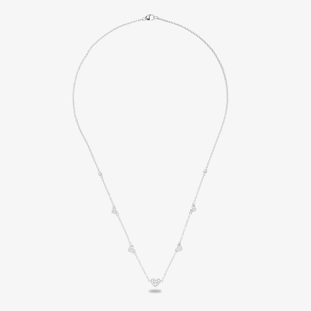 Rosa Lea Pave Hearts Jewellery Set AM-2THB021504 & AM-2THB021604