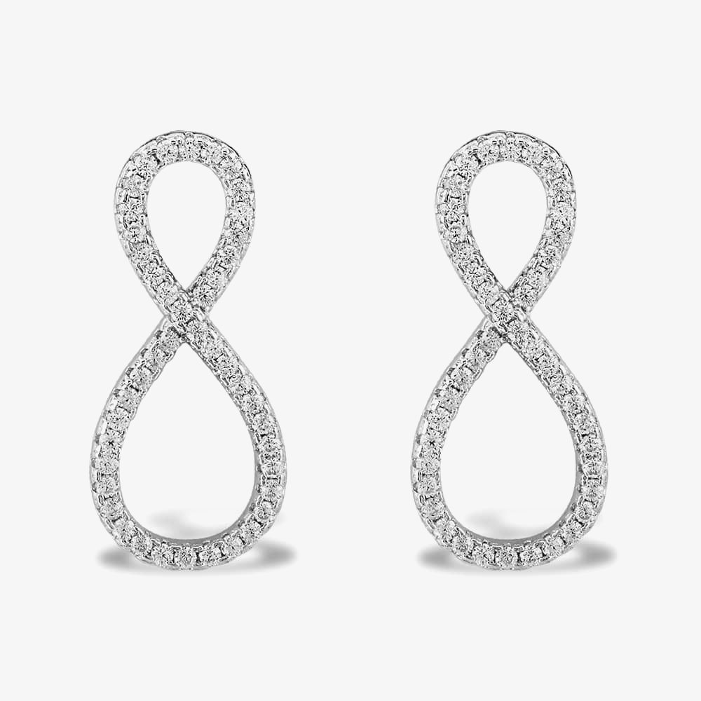 Rosa Lea Pave Infinity Jewellery Set AE-950632NA-1 & AE-950632HA-1 & AE-950711EA