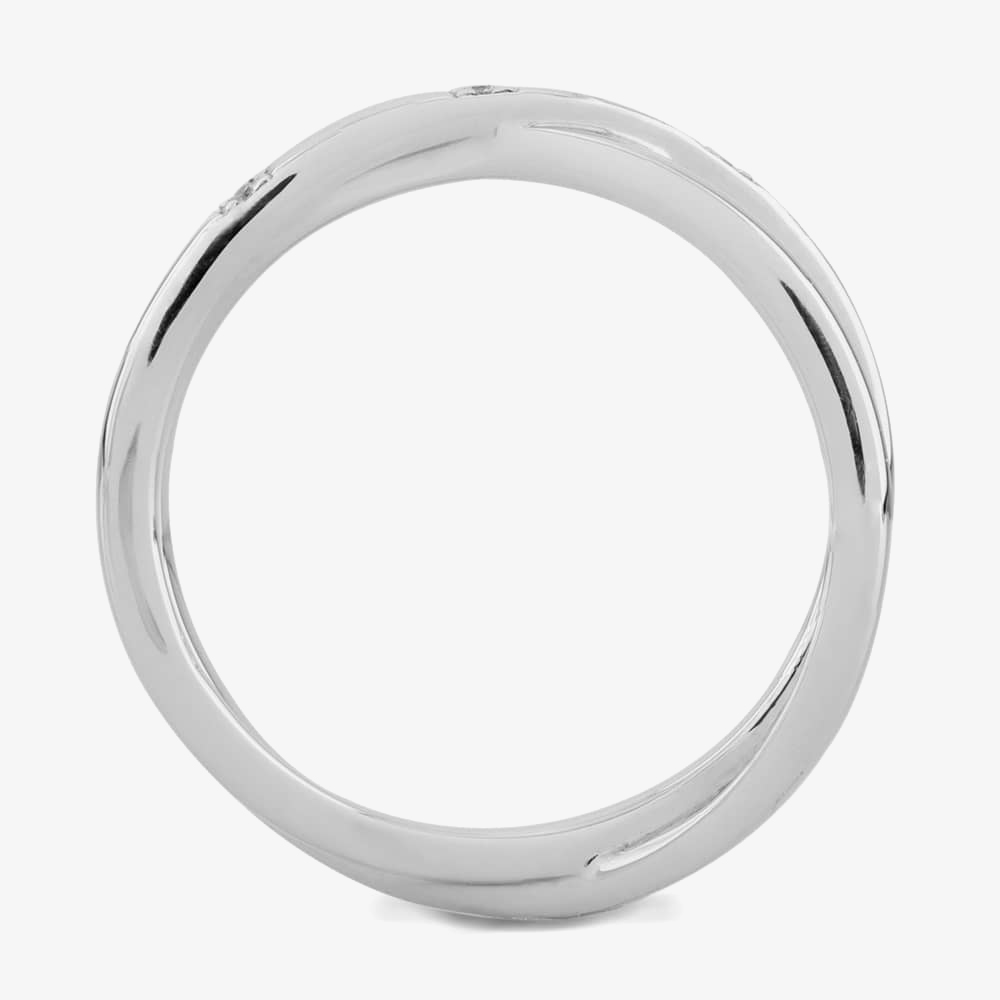 Rosa Lea Double Crossover Ring BJ-R2781C