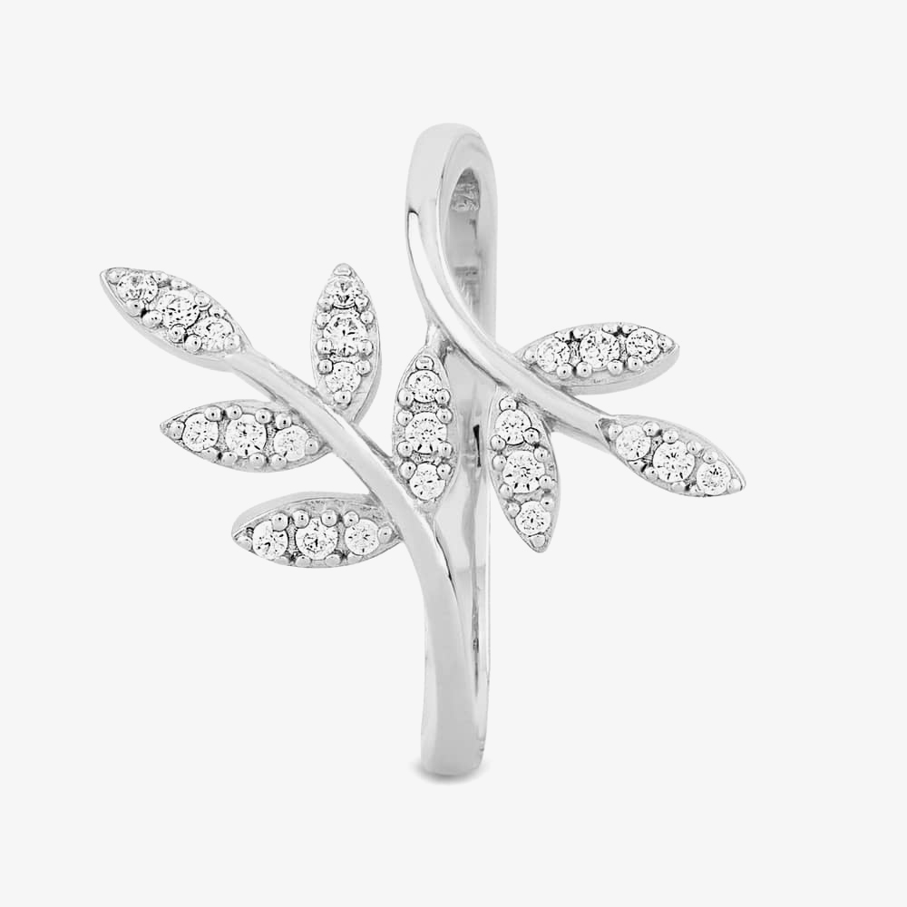 Rosa Lea Leaves Twist Ring AM-2THB013304