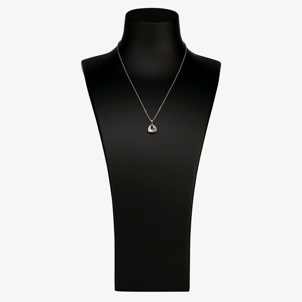 Silver Pavé Twisted Teardrop Pendant and Earring Set E610287+P610497