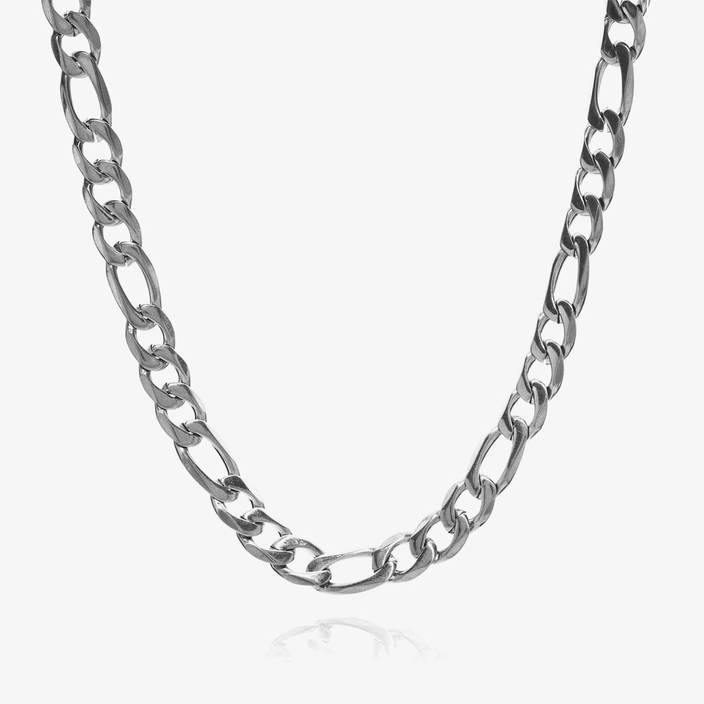 Thomas Henry Mens Diamond Cut Figaro Chain USS-711S2.0