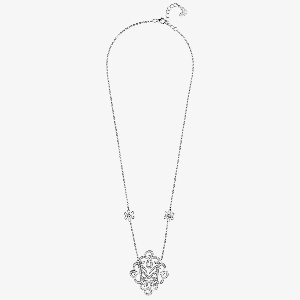 Vamp London Ladies Hidden Mask Necklace HMN039-SI-C