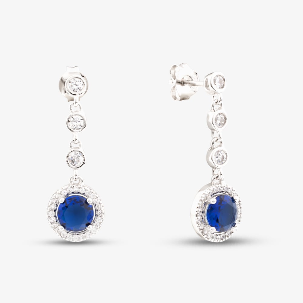 Click to view product details and reviews for Starbright Sterling Silver Blue Cubic Zirconia Halo Cluster Dropper Stud Earrings Thb 05e Sap. Click to view product details and reviews for Starbright Sterling Silver Blue Cubic Zirconia Halo Cluster Dropper Stud Earrings Thb 05e Sap.