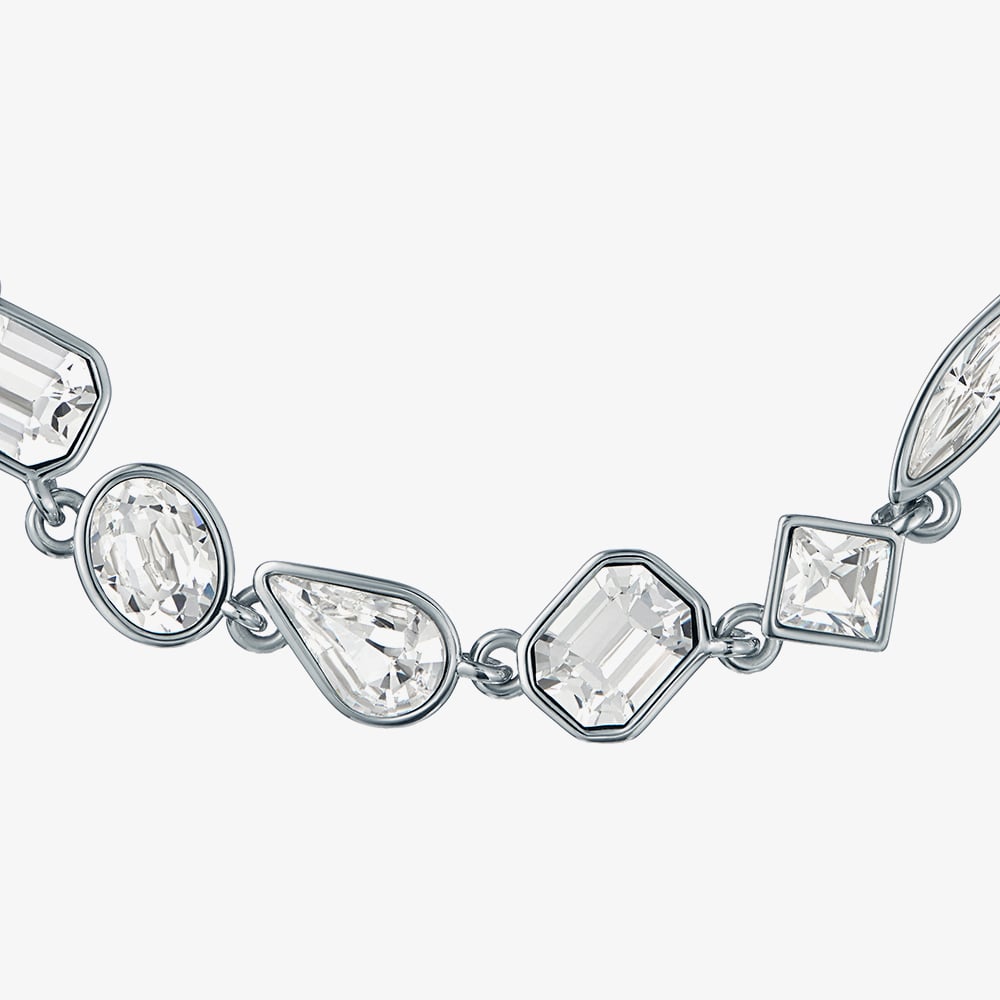 Ted Baker JULIET Silver Tone Plated Multi Cut Crystal Bracelet TBJ4201-01-02