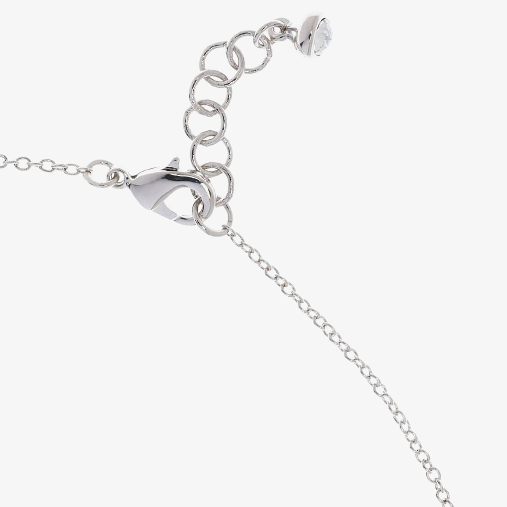 Ted Baker HARA Silver Finish Tiny Heart Pendant Necklace TBJ1145-01-03