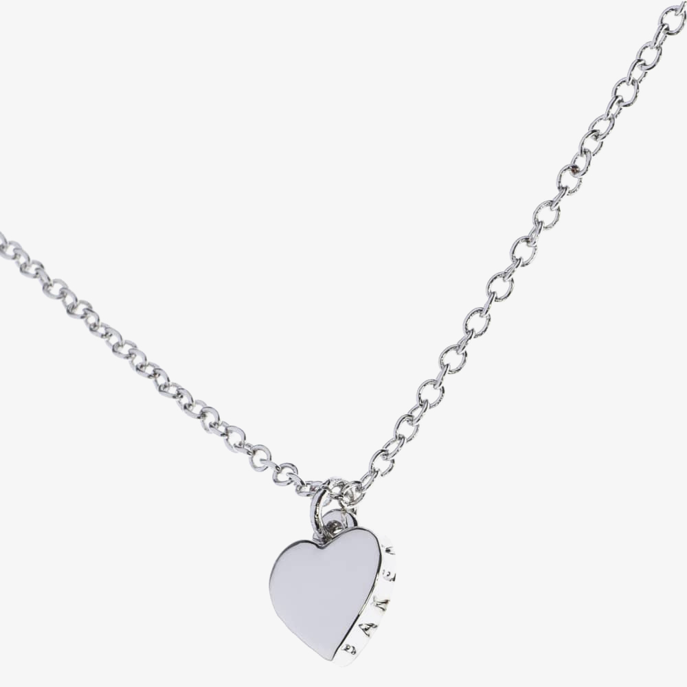 Ted Baker HARA Silver Finish Tiny Heart Pendant Necklace TBJ1145-01-03