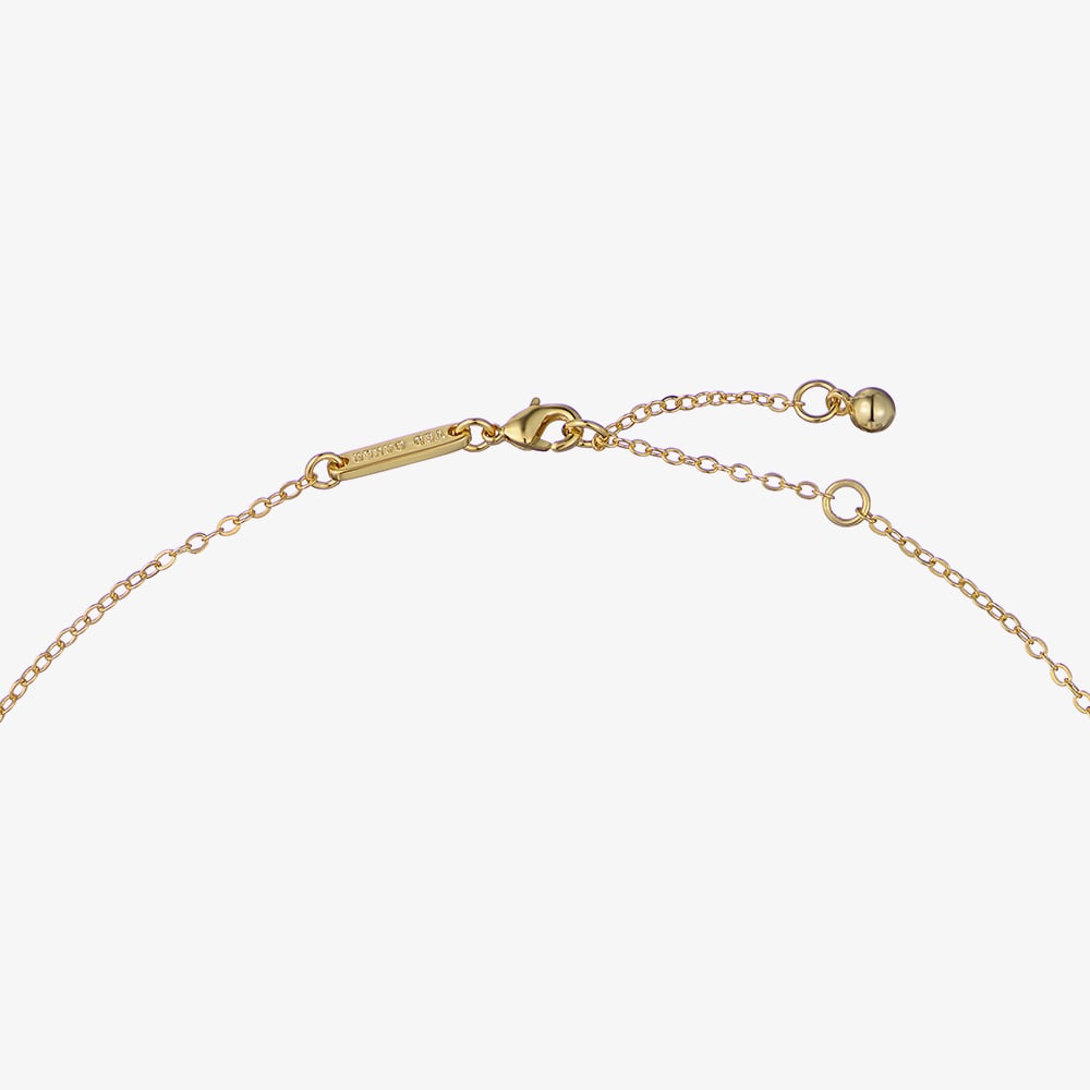 Ted Baker HERI Gold Tone Plated Crystal Open Circle Pendant TBJ4225-02-02