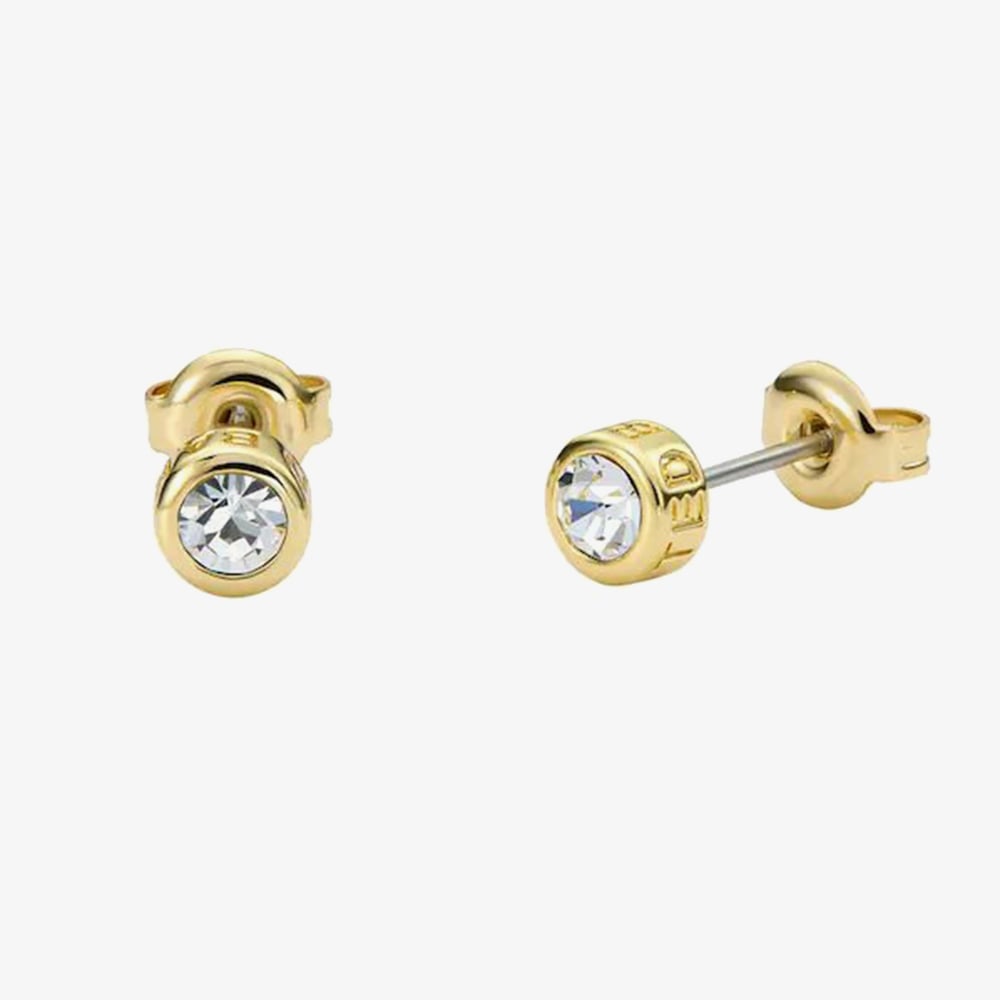 Ted Baker SINAA Gold Tone Mini Crystal Stud Earrings TBJ3124-02-02
