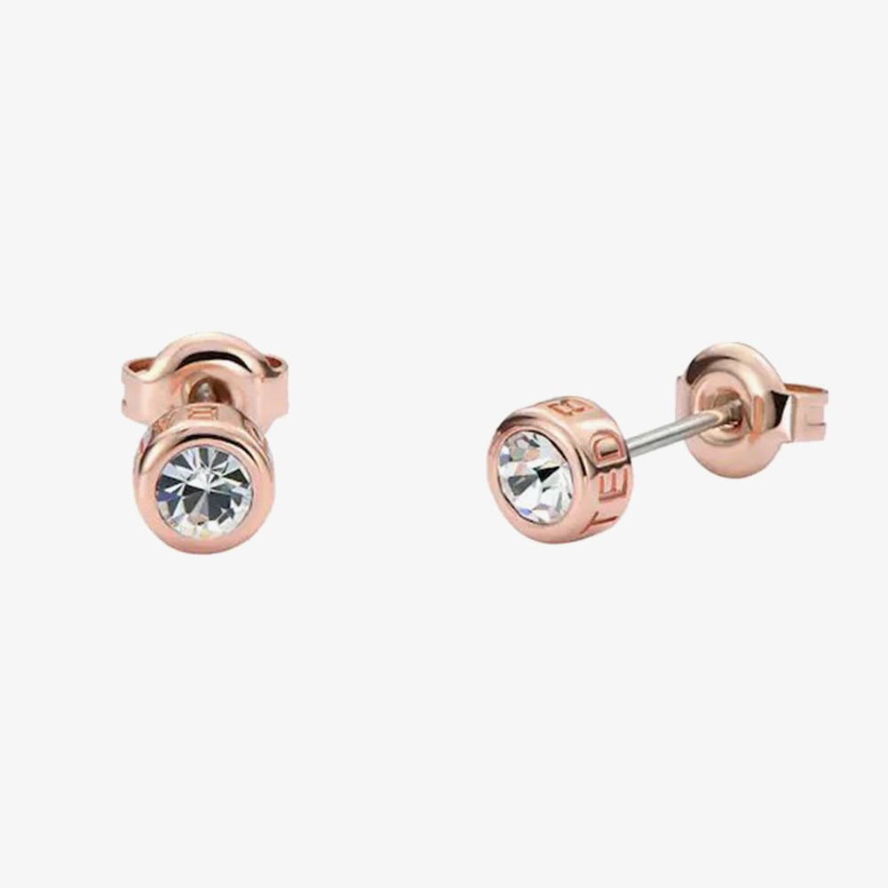 Ted Baker SINAA Rose Gold Tone Mini Crystal Stud Earrings TBJ3124-24-02