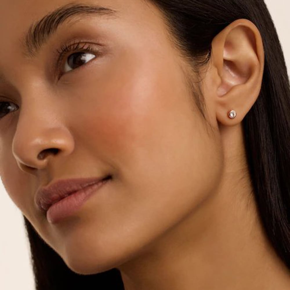Ted Baker SINAA Rose Gold Tone Mini Crystal Stud Earrings TBJ3124-24-02