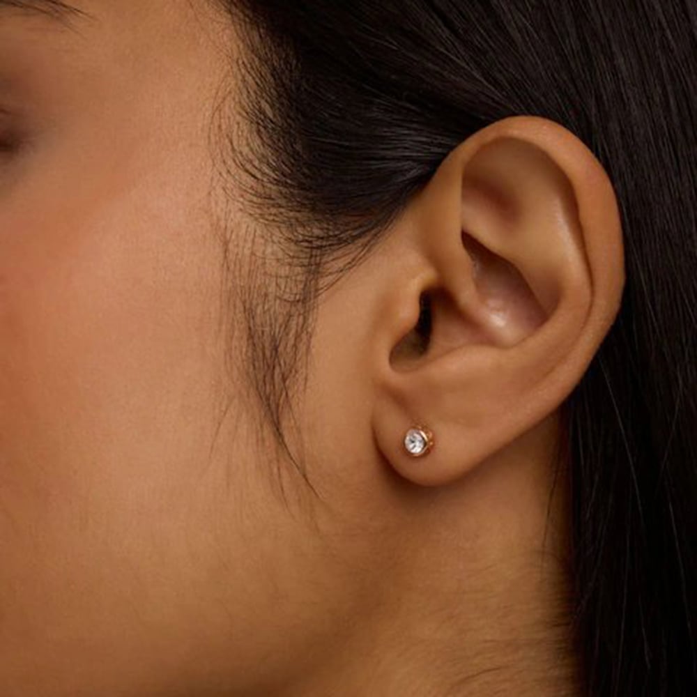 Ted Baker SINAA Rose Gold Tone Mini Crystal Stud Earrings TBJ3124-24-02