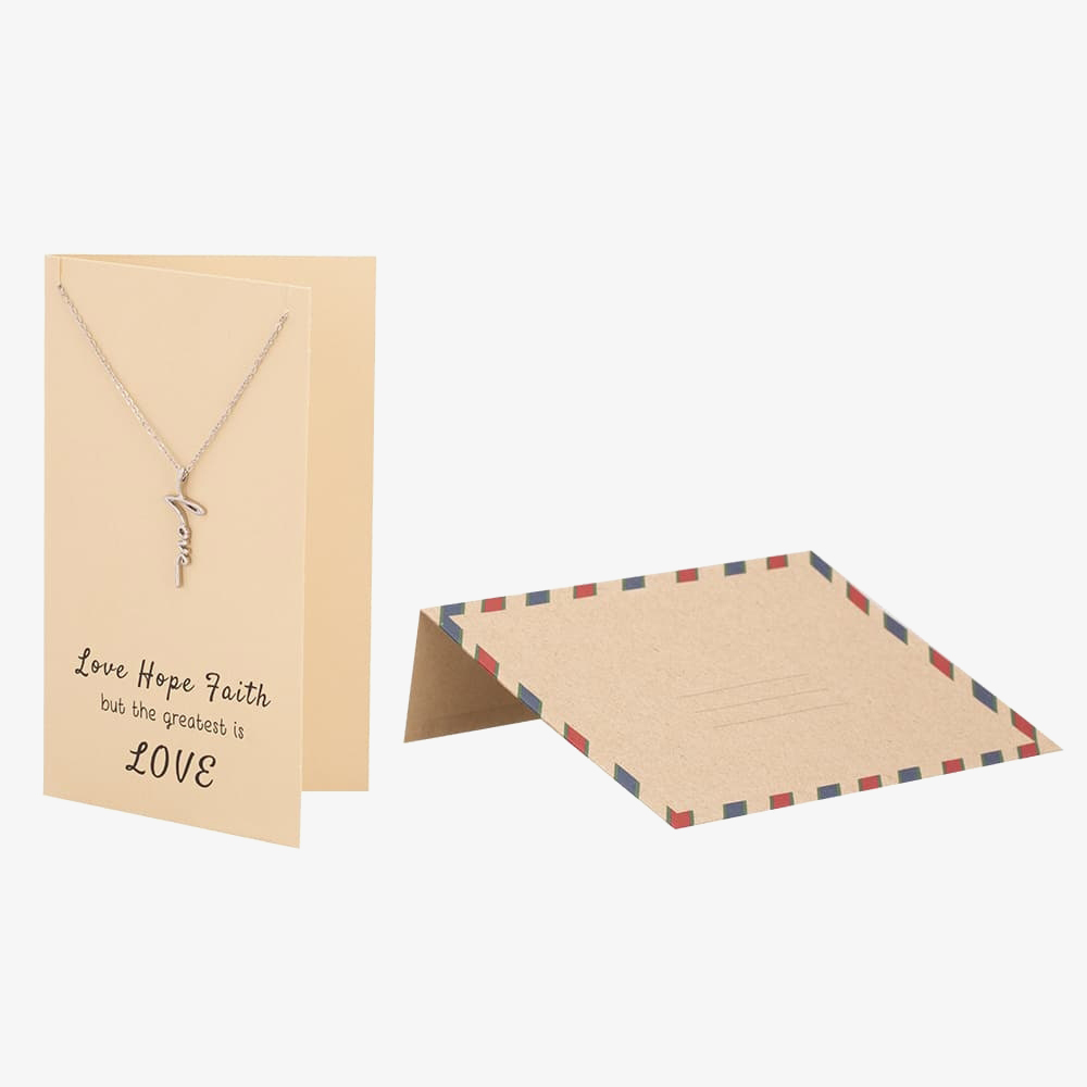 Sentiments The Greatest is Love Pendant 18139S