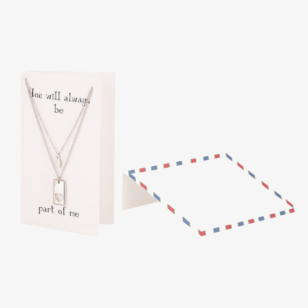 Sentiments Missing Piece Heart and Cutout Pendants 17789S