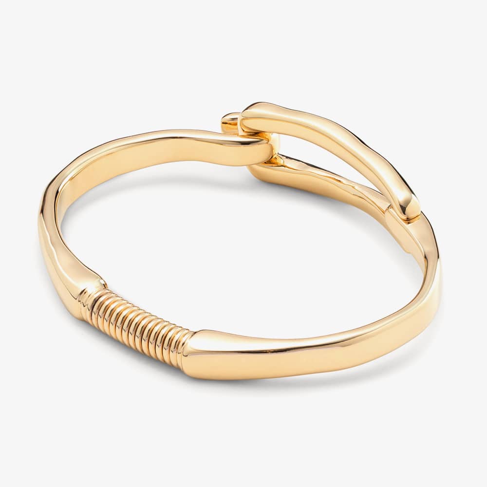 UNOde50 Amarrado Gold Plated Hook Bracelet PUL1721ORO0000L