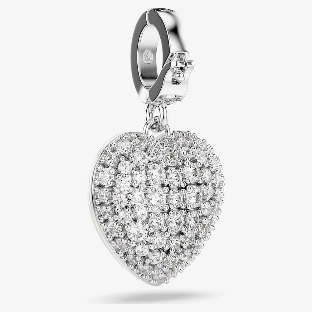 Swarovski Idyllia Zirconia Pearl Heart Charm 5742960