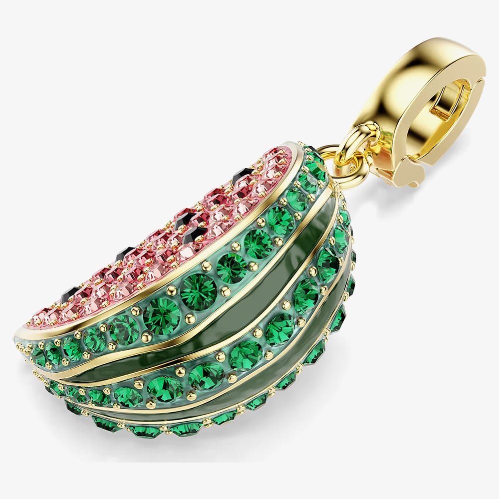 Swarovski Idyllia 18ct Gold Tone Plated Watermelon Charm 5743134