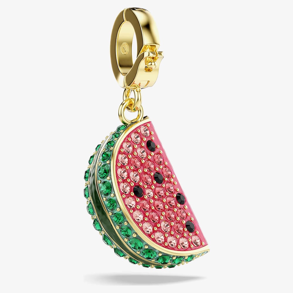 Swarovski Idyllia 18ct Gold Tone Plated Watermelon Charm 5743134